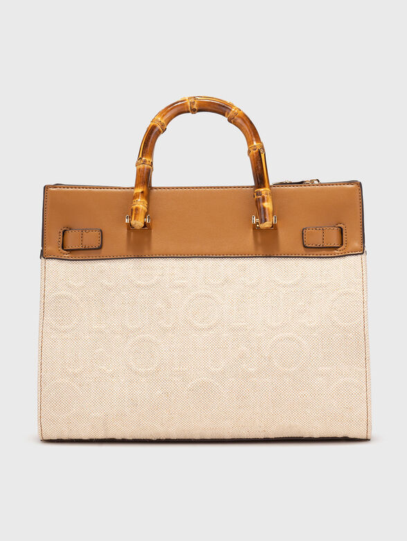 Bag with contrasting textures  - 3