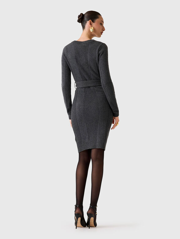 Cashmere blend mini dress - 2