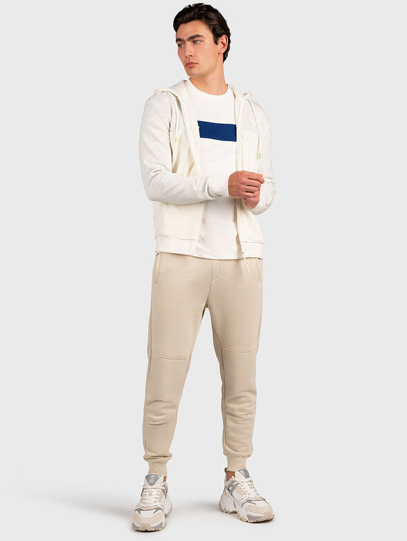 DERRICK sweatshirt with hood and zip - 2