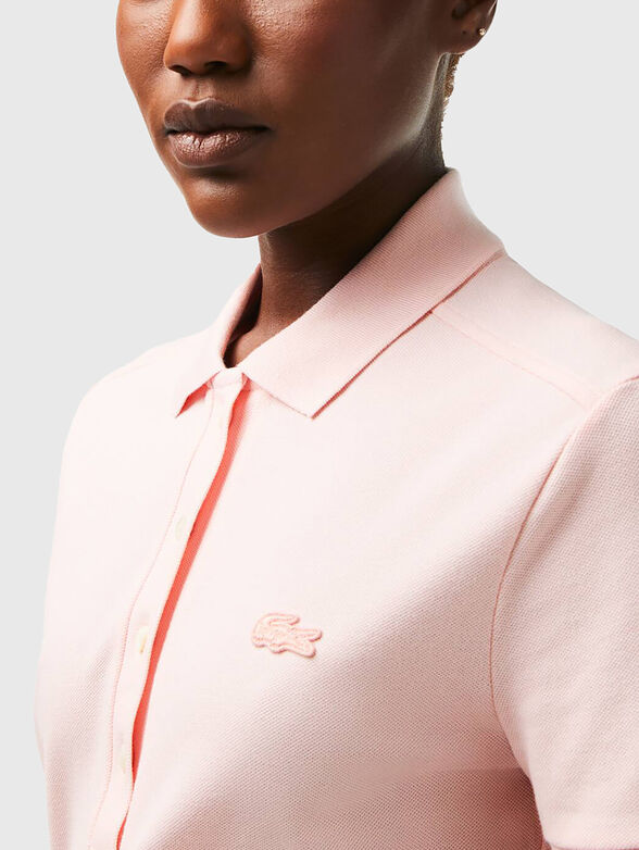 Piqué polo dress - 4