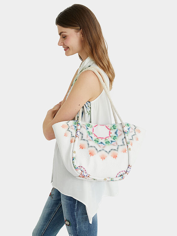 2 in 1 bag with tie-dye print - 2