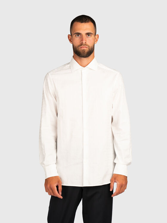 Shirt with monogram logo - 1