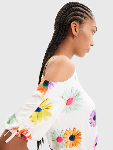 BELGICA-LACROIX blouse with floral print - 4