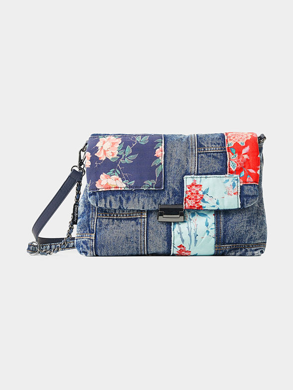 VERA bag with denim texture - 1