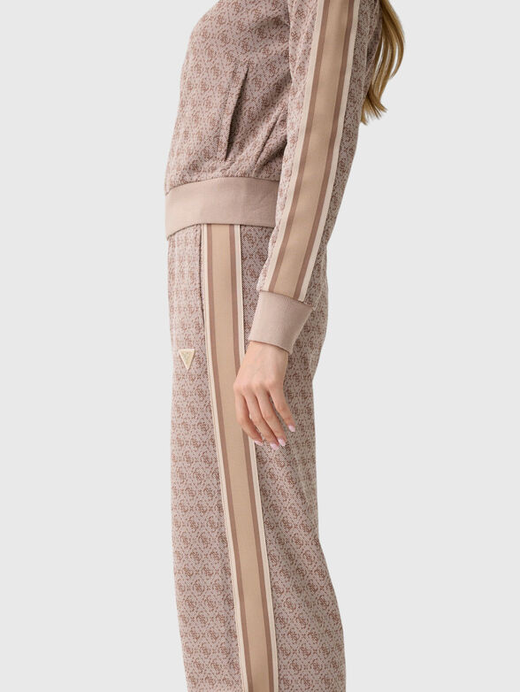 4G Logo printed sport pants - 4