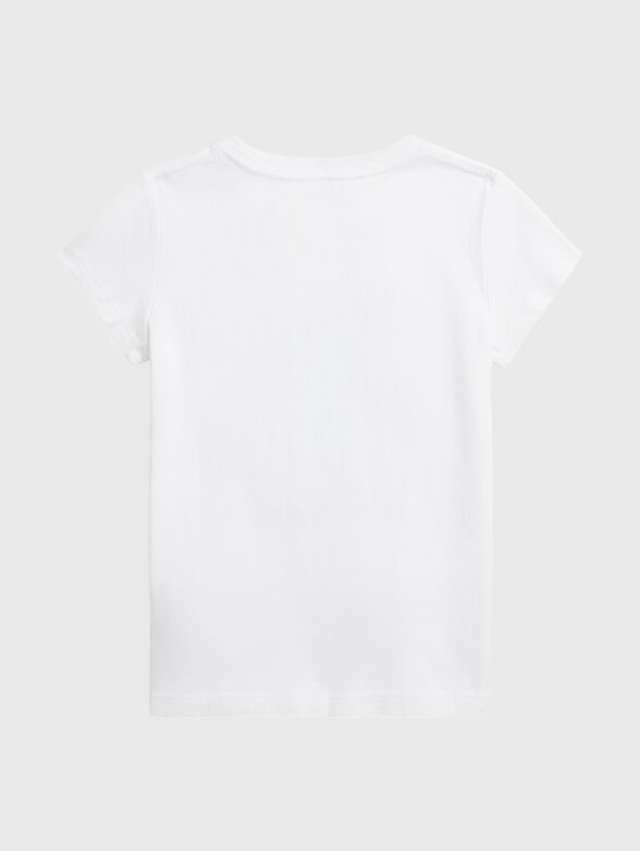 Cotton T-shirt with logo print - 2