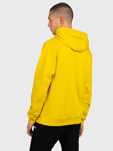 EBEN sweatshirt in yellow with hood - 2