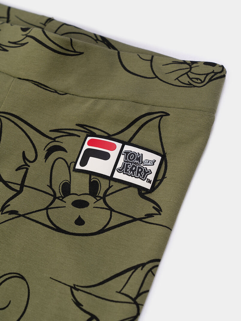 TOKAT  leggings with TOM AND JERRY print - 3