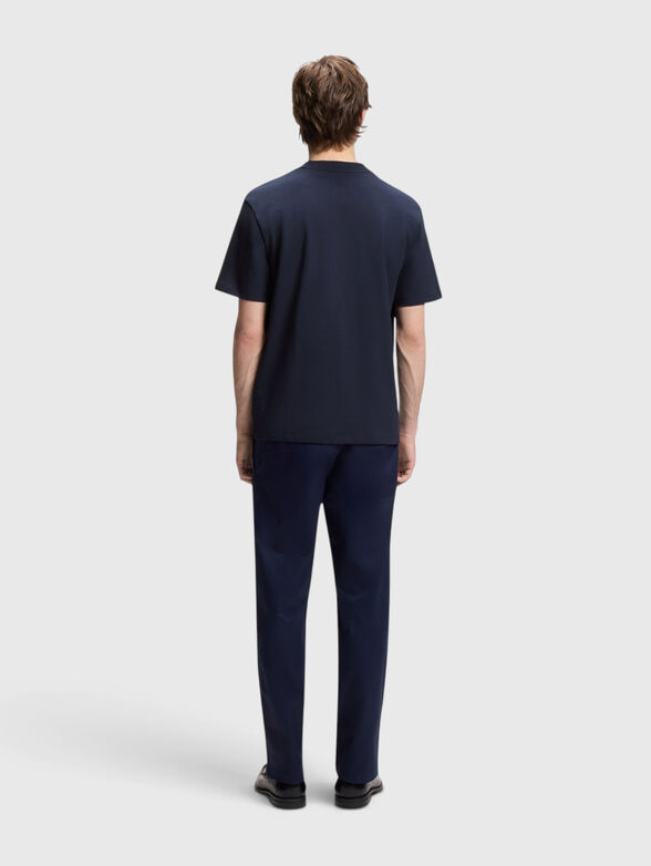 Oversized T-shirt with oval neckline - 3