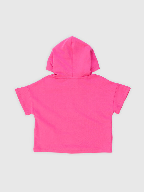 Sweatshirt with applied rhinestones - 2