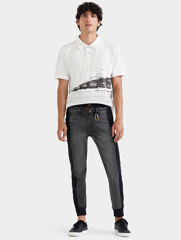 MERTO Polo-shirt with art print - 2