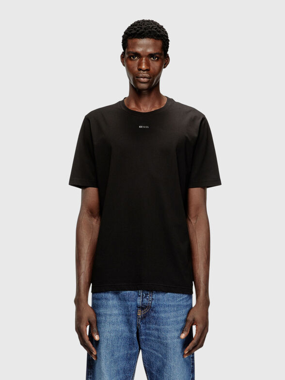 Cotton T-shirt with logo detail - 1