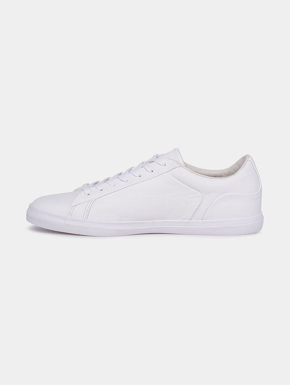 LEROND White leather sneakers - 5
