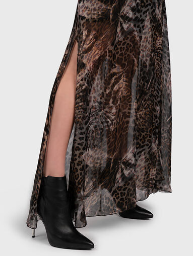 CORNELIA Dress with animal print - 4