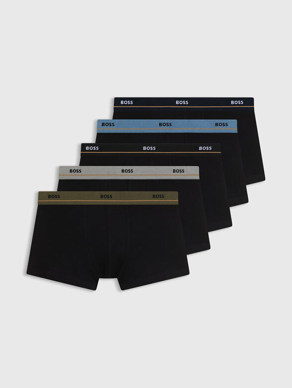 Set of five pairs of cotton boxers - 6
