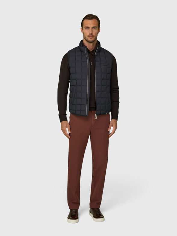 Quilted down vest - 2