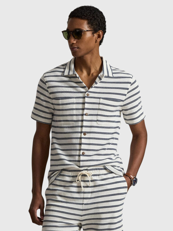 Knitted shirt with pockets - 1