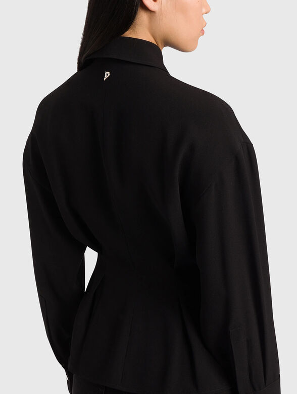 Slim fit shirt with zip - 4