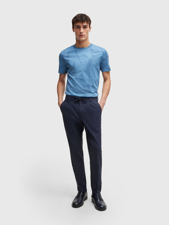 THOMPSON T-shirt in blue  - 2