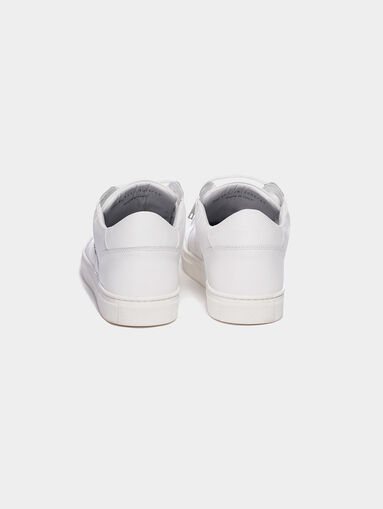 White leather sneakers - 4