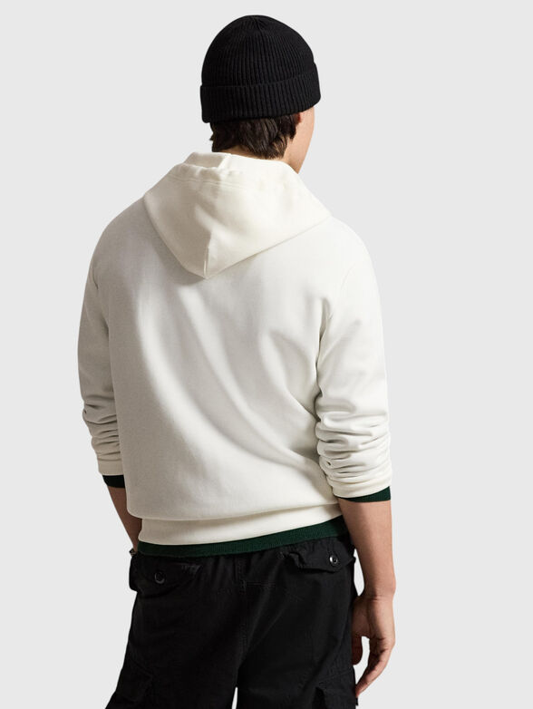Hooded sweatshirt with zip - 3
