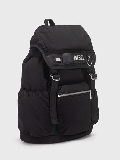 Black backpack with logo - 4