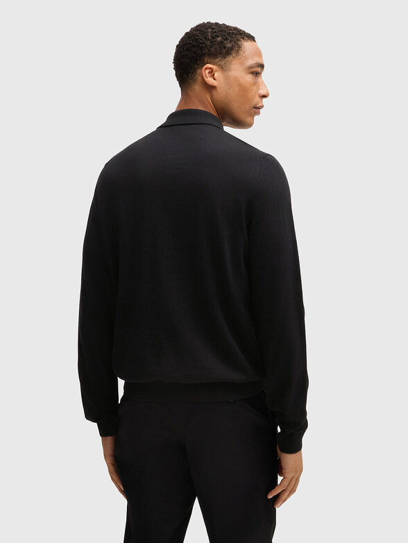 LANCIONE slim-fit wool sweater - 3