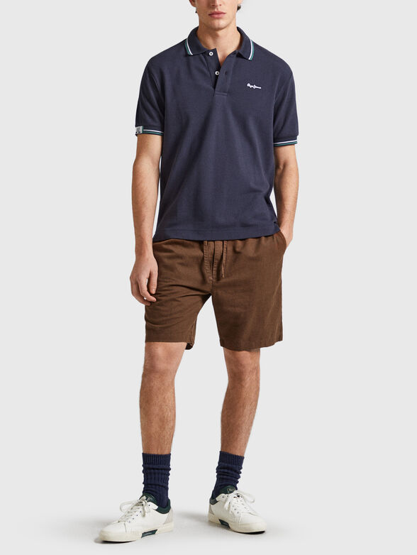 HARLEY dark blue polo-shirt - 2