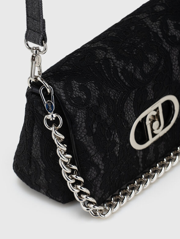 Crossbody bag with lace - 5