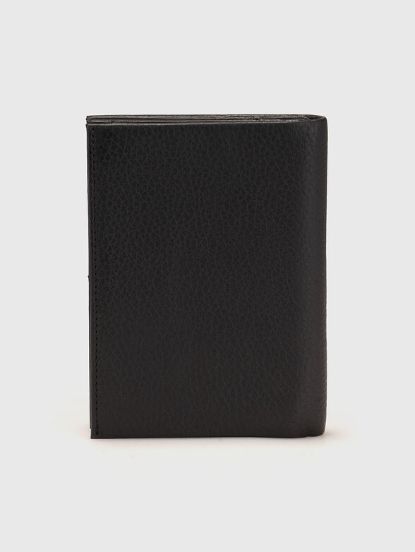 Black leather wallet - 2