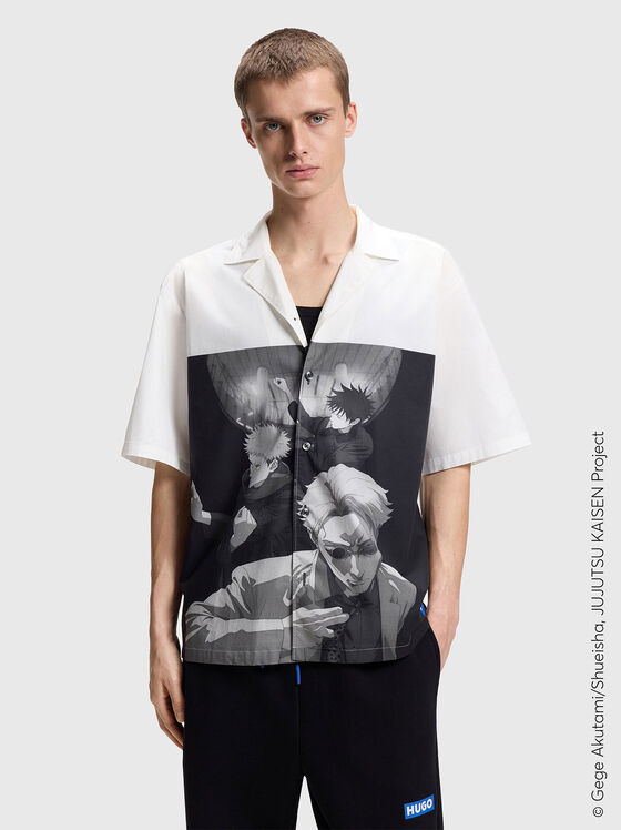 Риза HUGO x JUJUTSU KAISEN с принт - 1