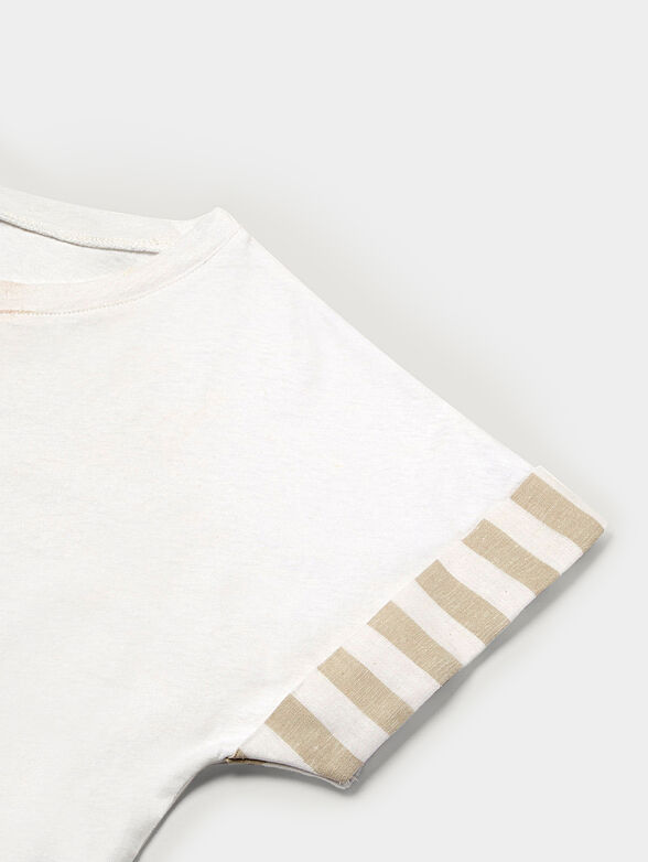 Pajama top with short sleeves - 4