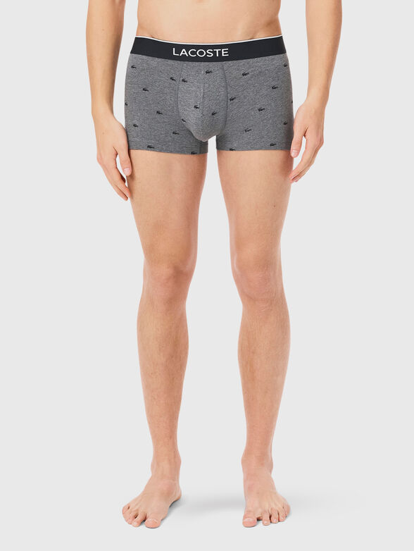 Set of three multicolored boxers - 4