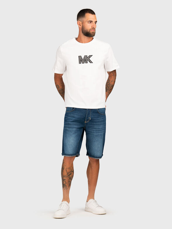 T-shirt with logo detail made of cotton - 2