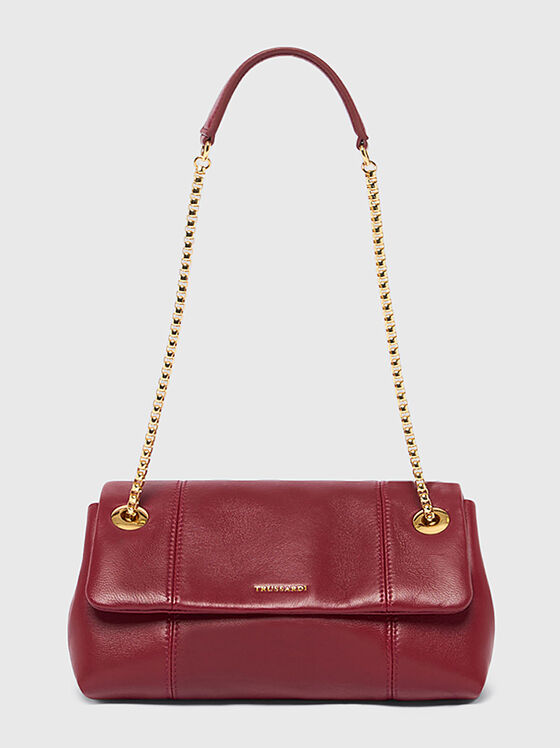 Leather bag with gold details - 1