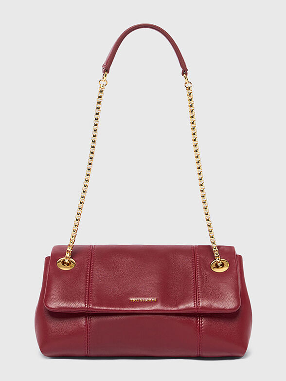 Leather bag with gold details - 1