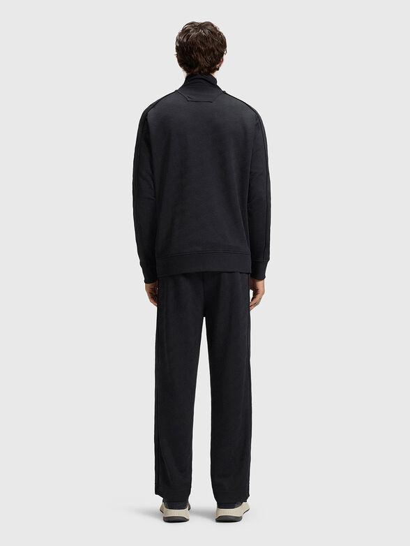 Sweatshirt with zip and logo detail - 3