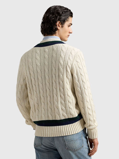V-neck sweater - 3