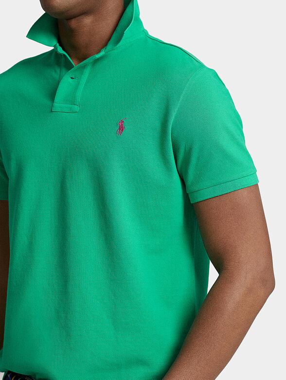 Green Polo shirt - 4