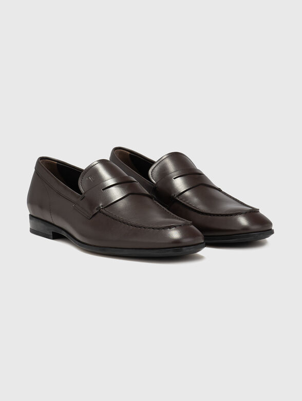 Genuine leather loafers - 2
