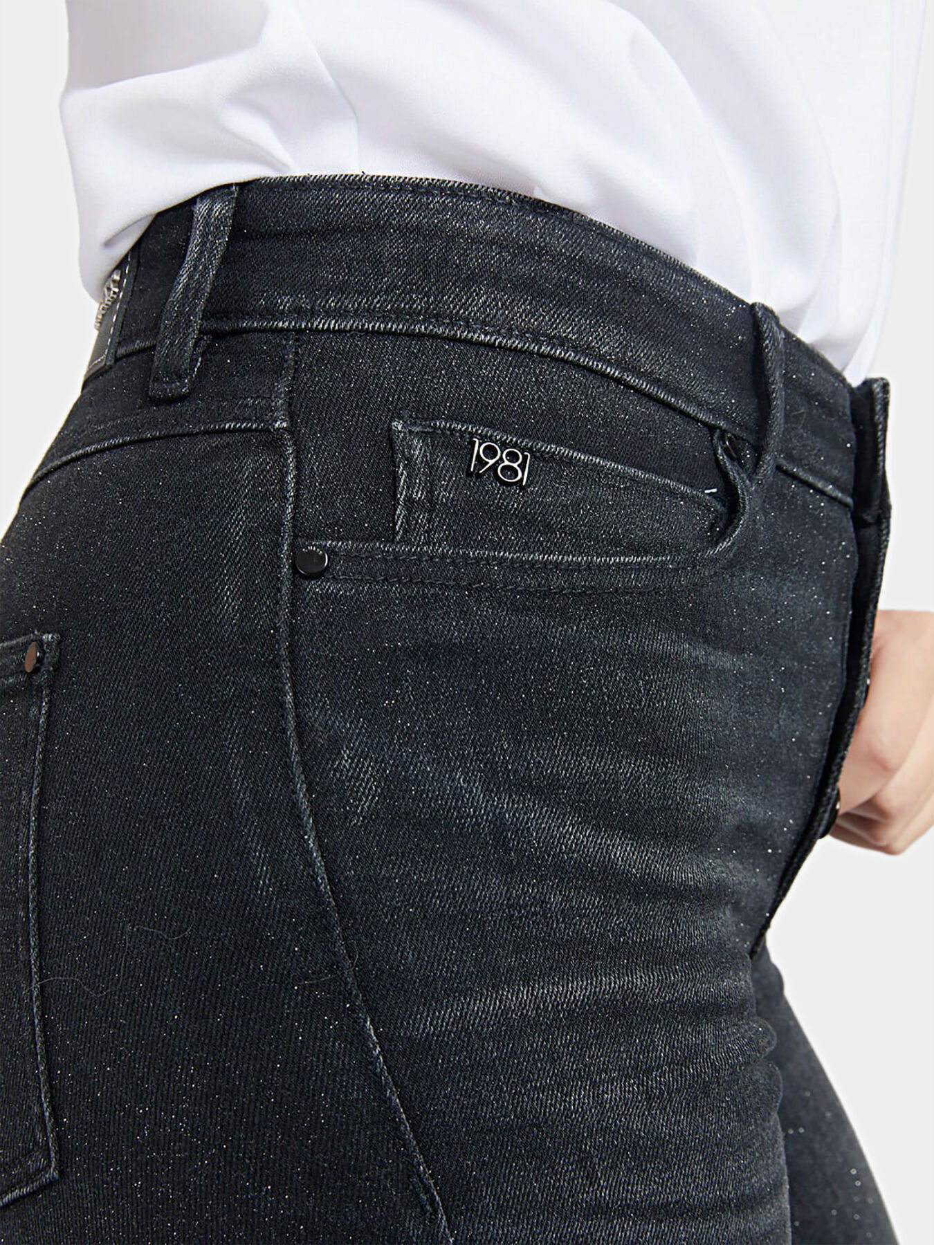 Skinny jeans with glitter brand GUESS Globalbrandsstore en