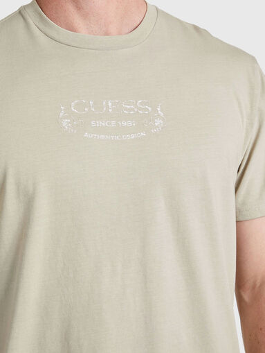 T-shirt with accent print on the back - 4