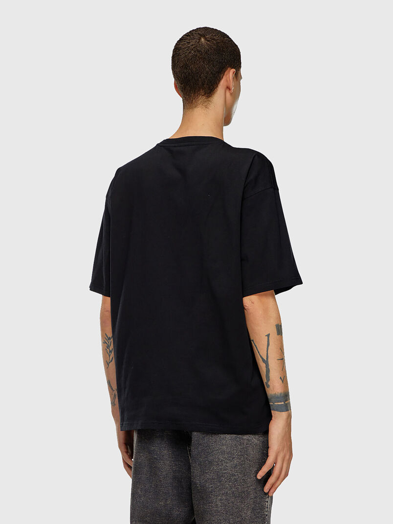 T-BOXT-DIV cotton T-shirt with logo print - 3