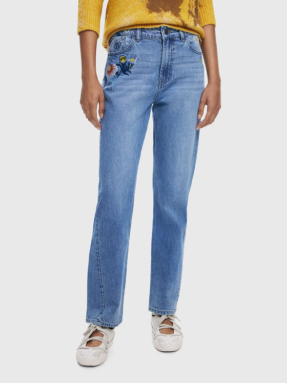 SUNFLO jeans with embroidery  - 1