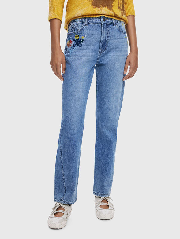 SUNFLO jeans with embroidery  - 1