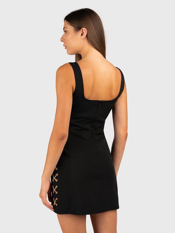Lace up mini dress - 2