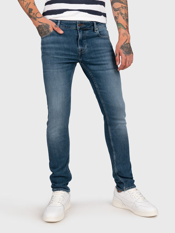 MIAMI jeans with logo patch - 1