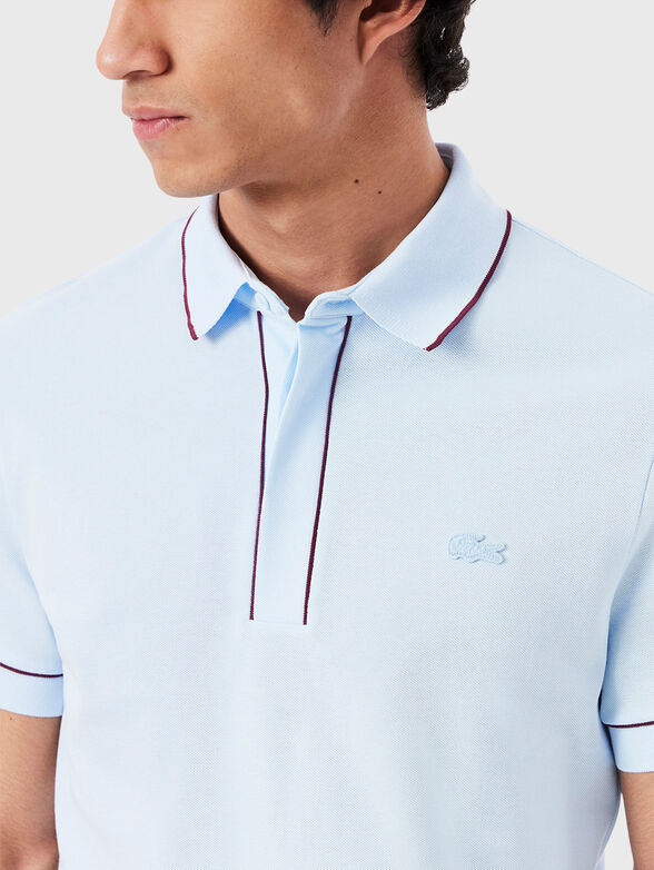 Light blue polo-shirt  - 4