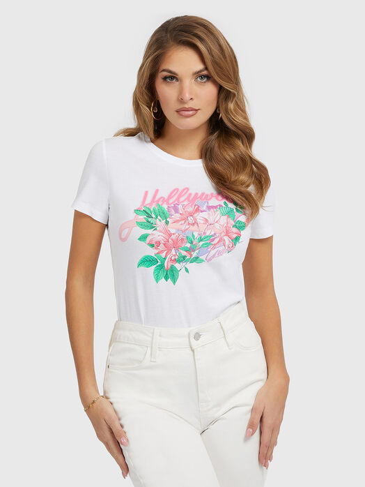HOLLY FLOWERS white T-shirt