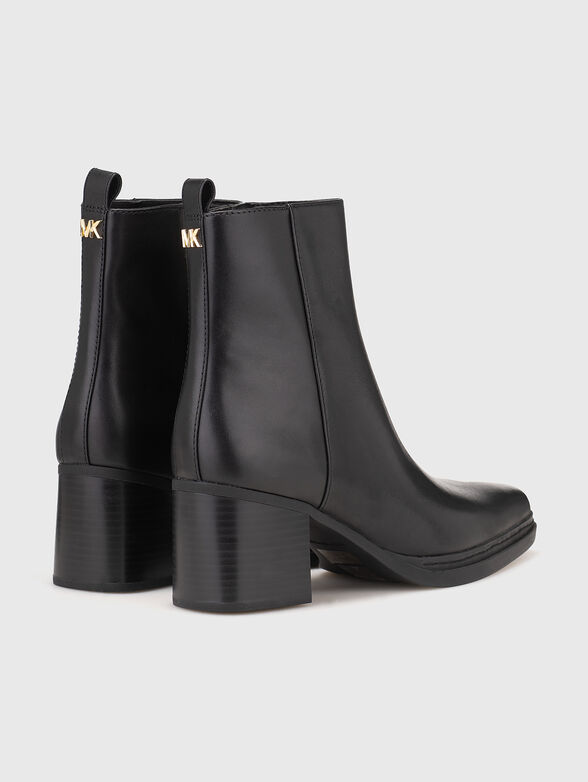 Leather heeled boots - 3